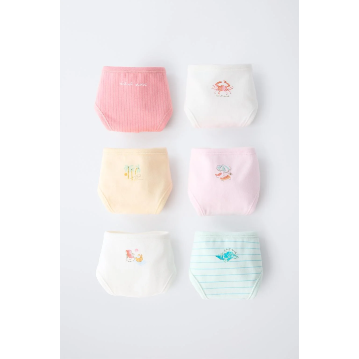 Набор трусиков с принтом для детей от 6 до 14 лет