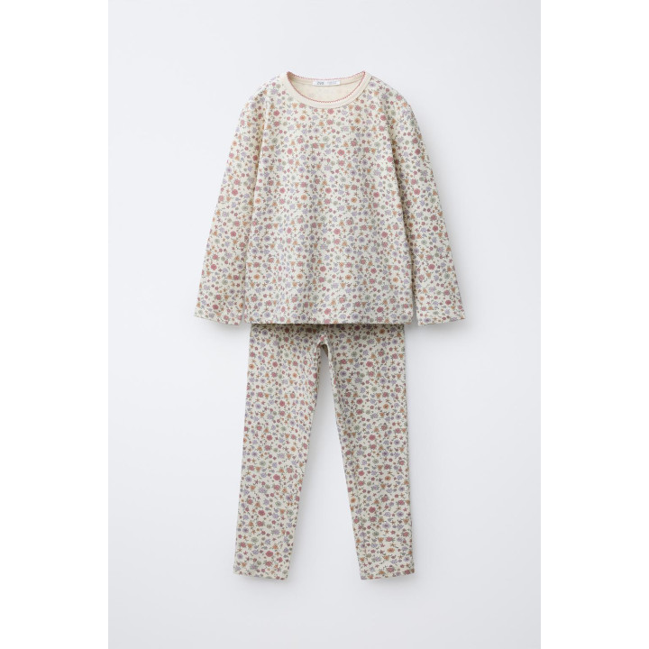 6-14 ЛЕТ/ПИЖАМА С ЦВЕТОЧНЫМ ПРИНТОМ