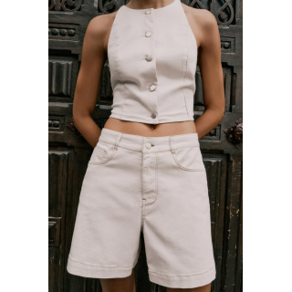 ДЖИНСОВЫЕ ШОРТЫ-БЕРМУДЫ Z1975 MOM FIT