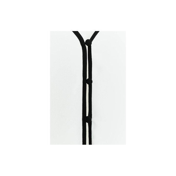 ТОП В БЕЛЬЕВОМ СТИЛЕ С КОНТРАСТНОЙ ОТДЕЛКОЙ