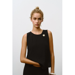 ТОП СО СКЛАДКАМИ И ФУРНИТУРОЙ