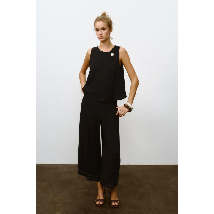 ТОП СО СКЛАДКАМИ И ФУРНИТУРОЙ