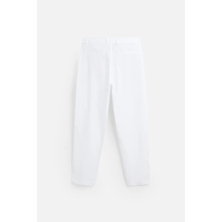 Брюки из льняно-хлопковой смеси