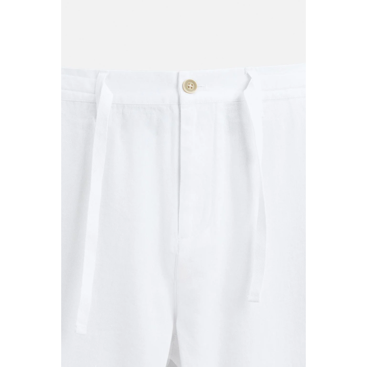 Брюки из льняно-хлопковой смеси