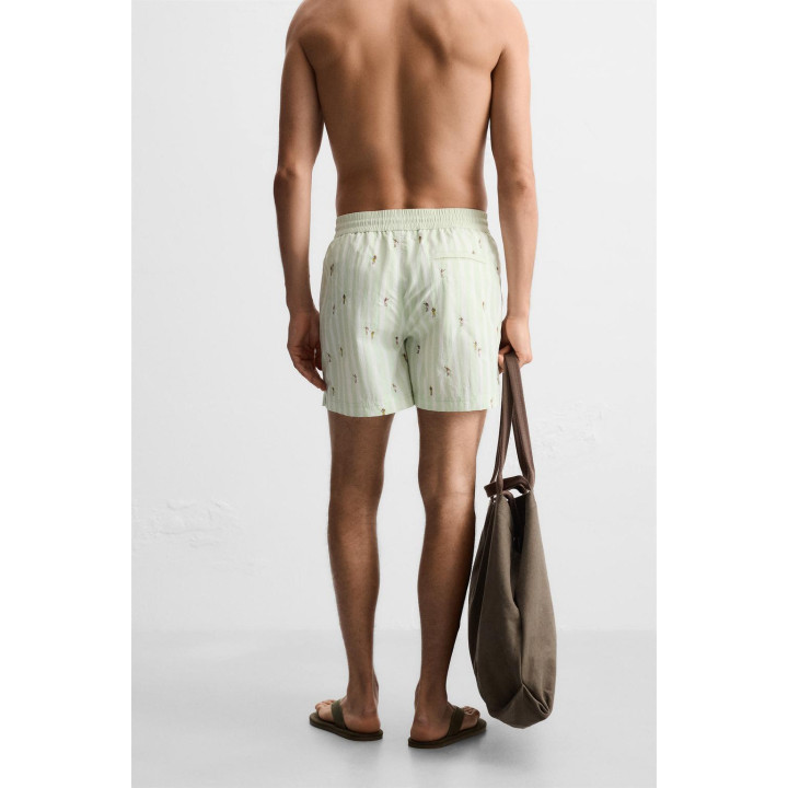 КУПАЛЬНИК СРЕДНЕГО РАЗМЕРА С ВЫШИВКОЙ