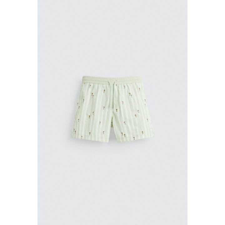 КУПАЛЬНИК СРЕДНЕГО РАЗМЕРА С ВЫШИВКОЙ