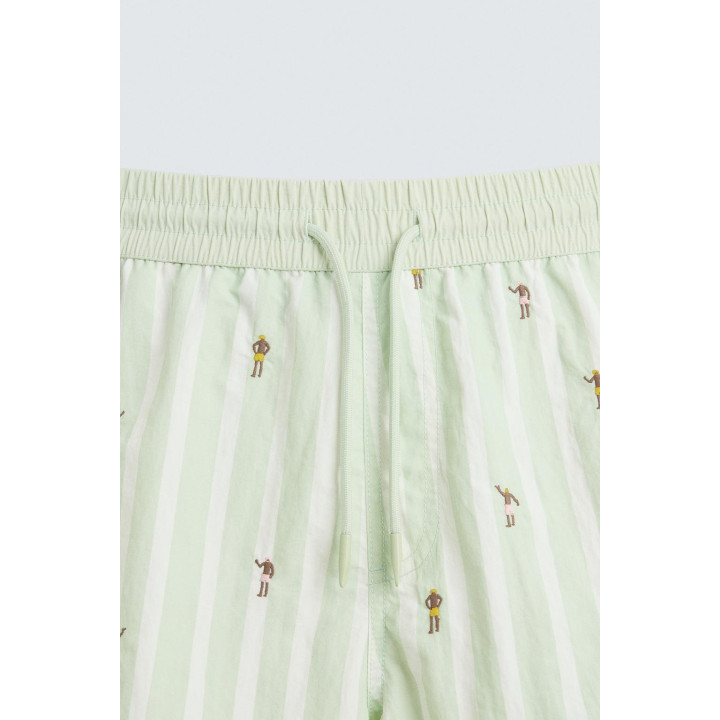 КУПАЛЬНИК СРЕДНЕГО РАЗМЕРА С ВЫШИВКОЙ