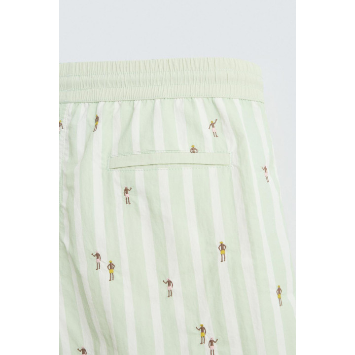 КУПАЛЬНИК СРЕДНЕГО РАЗМЕРА С ВЫШИВКОЙ