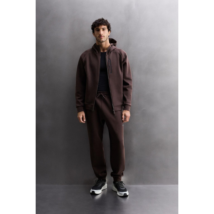 ТЕХНИЧЕСКАЯ ТОЛСТОВКА С КАПЮШОНОМ НА МОЛНИИ