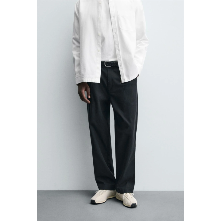 БРЮКИ RELAXED FIT СО СКЛАДКАМИ