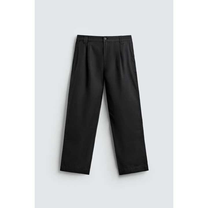 БРЮКИ RELAXED FIT СО СКЛАДКАМИ