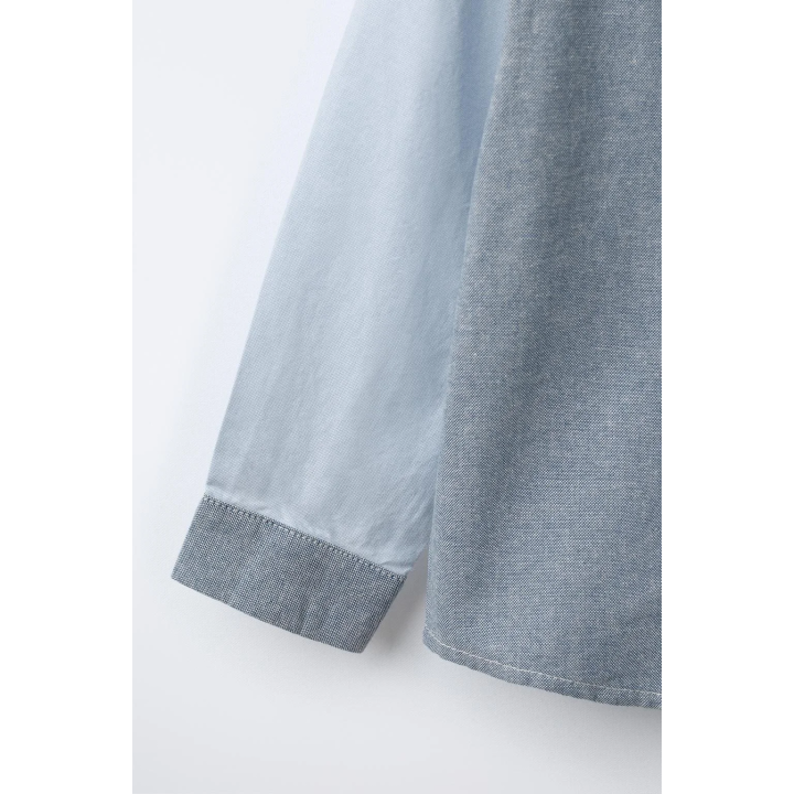 РУБАШКА ПЭЧВОРК OXFORD С КАРМАНОМ