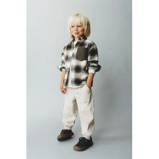 РУБАШКА В КЛЕТКУ С КАРМАНОМ