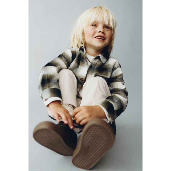 РУБАШКА В КЛЕТКУ С КАРМАНОМ