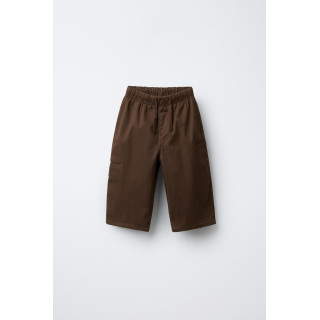 БРЮКИ ИЗ МЯГКОЙ ТКАНИ С КАРМАНАМИ