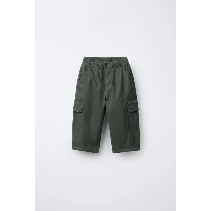 БРЮКИ КАРГО ИЗ МЯГКОЙ ТКАНИ