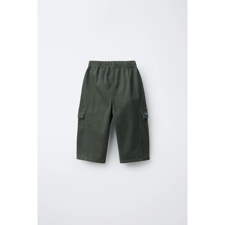 БРЮКИ КАРГО ИЗ МЯГКОЙ ТКАНИ