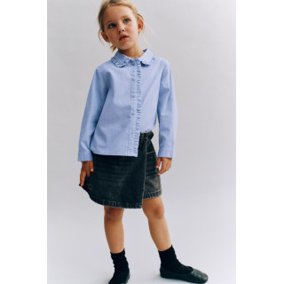 РУБАШКА С ОБОРОЧКАМИ