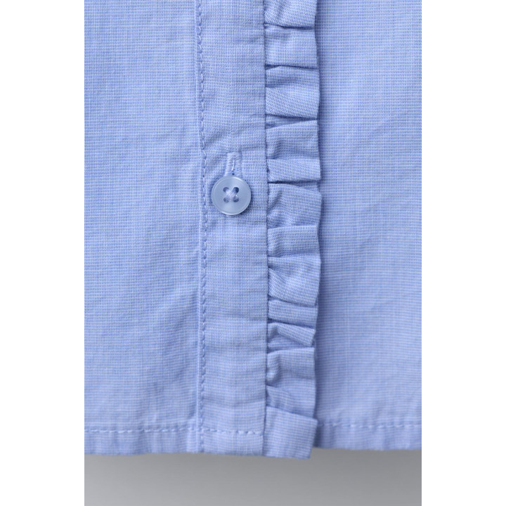 РУБАШКА С ОБОРОЧКАМИ