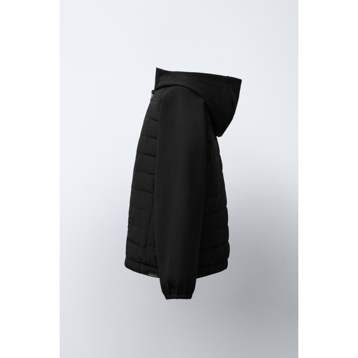 УЛЬТРАЛЕГКАЯ КОМБИНИРОВАННАЯ КУРТКА С ЭФФЕКТОМ НЕОПРЕНА