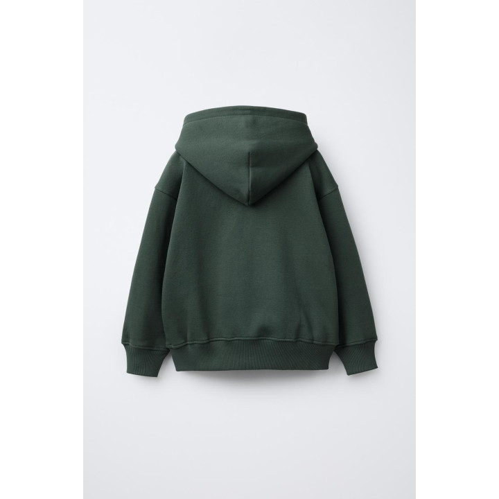 КОМПЛЕКТ ИЗ ТОЛСТОВКИ С КАПЮШОНОМ И БРЮК-ДЖОГГЕРОВ С НАШИВКАМИ