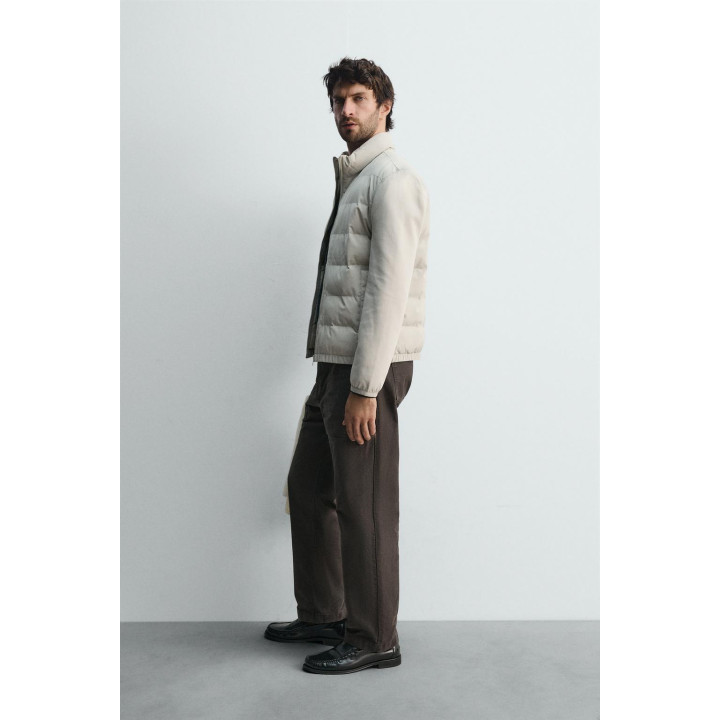 ОДНОТОННАЯ СТЕГАНАЯ КУРТКА