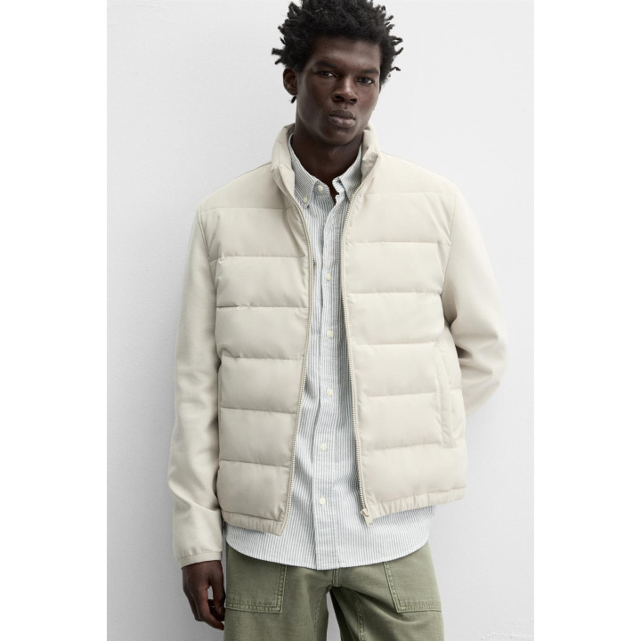 ОДНОТОННАЯ СТЕГАНАЯ КУРТКА