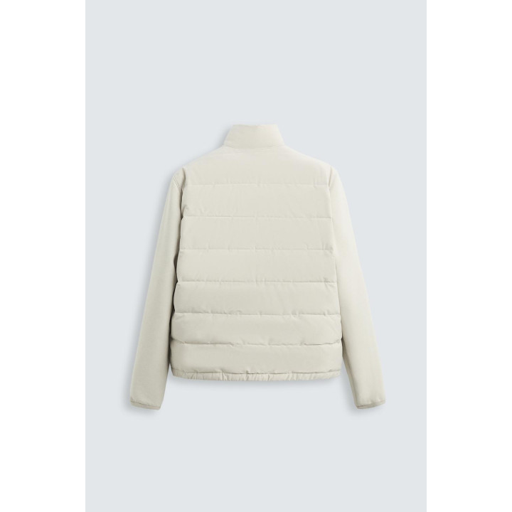 ОДНОТОННАЯ СТЕГАНАЯ КУРТКА