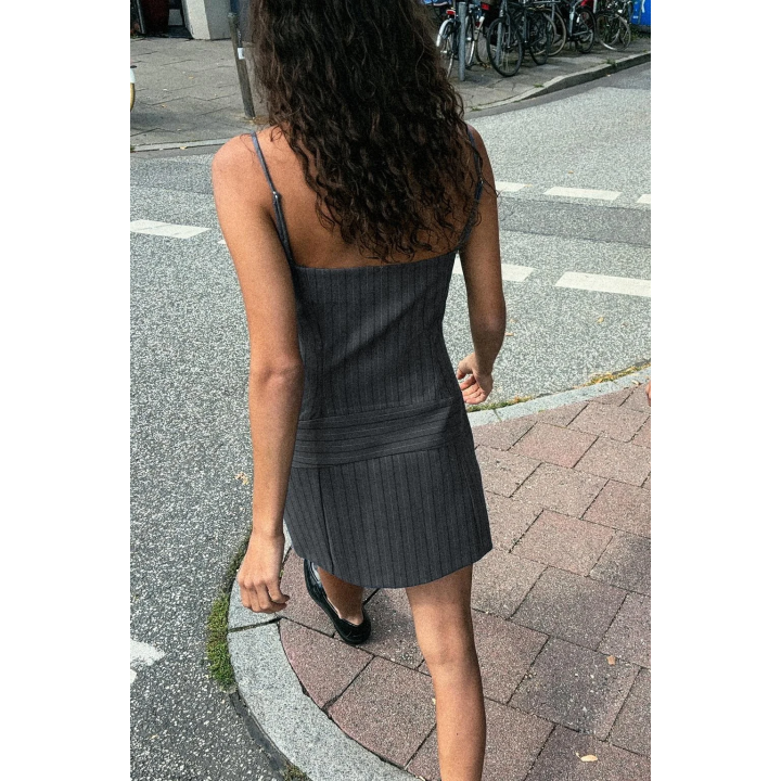 КОМБИНИРОВАННОЕ ПЛАТЬЕ В ПОЛОСКУ