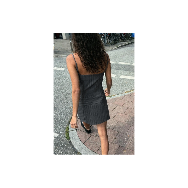 КОМБИНИРОВАННОЕ ПЛАТЬЕ В ПОЛОСКУ