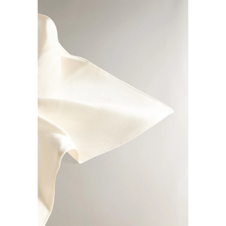 SQUARE MULBERRY SILK SCRUNCHIE