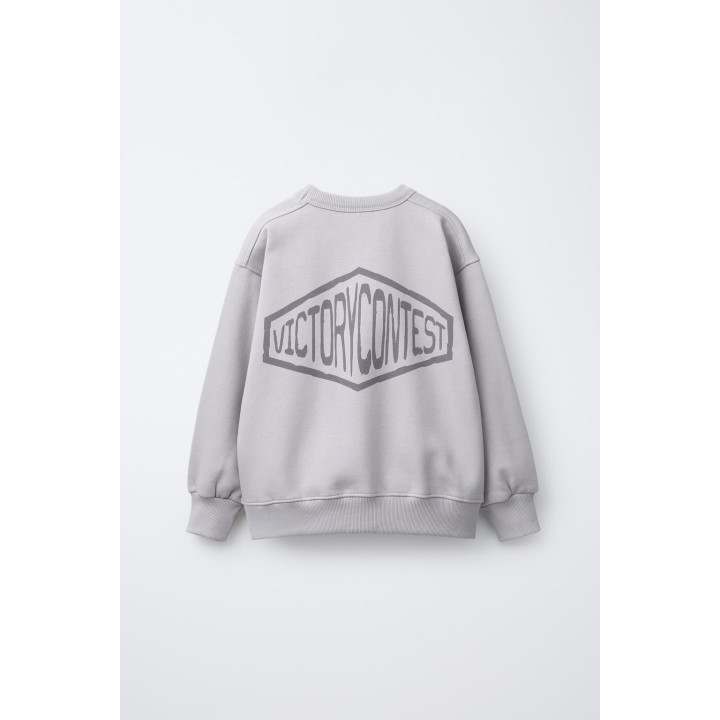 КОМПЛЕКТ ИЗ ТОЛСТОВКИ И ДЖОГГЕРОВ С ТЕКСТОВЫМ ПАТЧЕМ