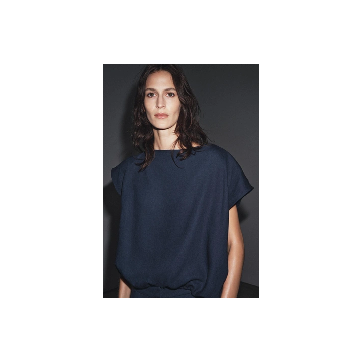 ТОП ИЗ ЛЬНЯНОЙ ТКАНИ С ЗАВЯЗКАМИ — ZW COLLECTION