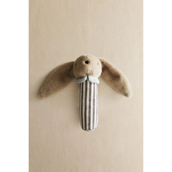 CHILDREN’S RABBIT SOFT TOY RATTLE