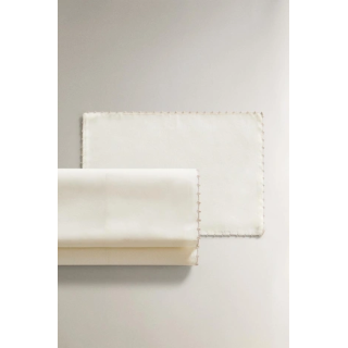 MINI COT SHEET SET WITH TRIM