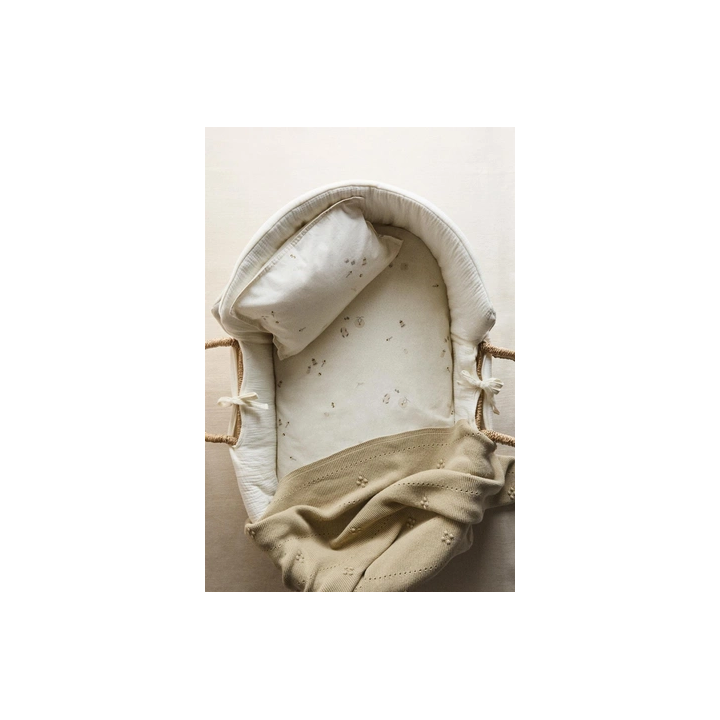 MINI COT SHEET SET WITH TRIM