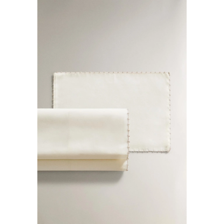 MINI COT SHEET SET WITH TRIM