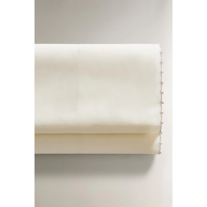 MINI COT SHEET SET WITH TRIM