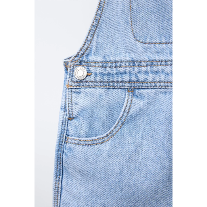 КОРОТКИЙ ДЖИНСОВЫЙ КОМБИНЕЗОН