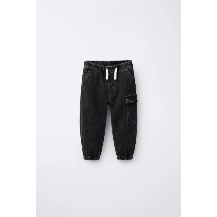 Джинсы-карго комфорт