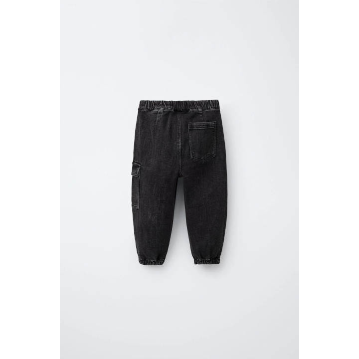 Джинсы-карго комфорт