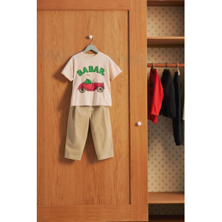 Брюки-шаровары из мягкого материала