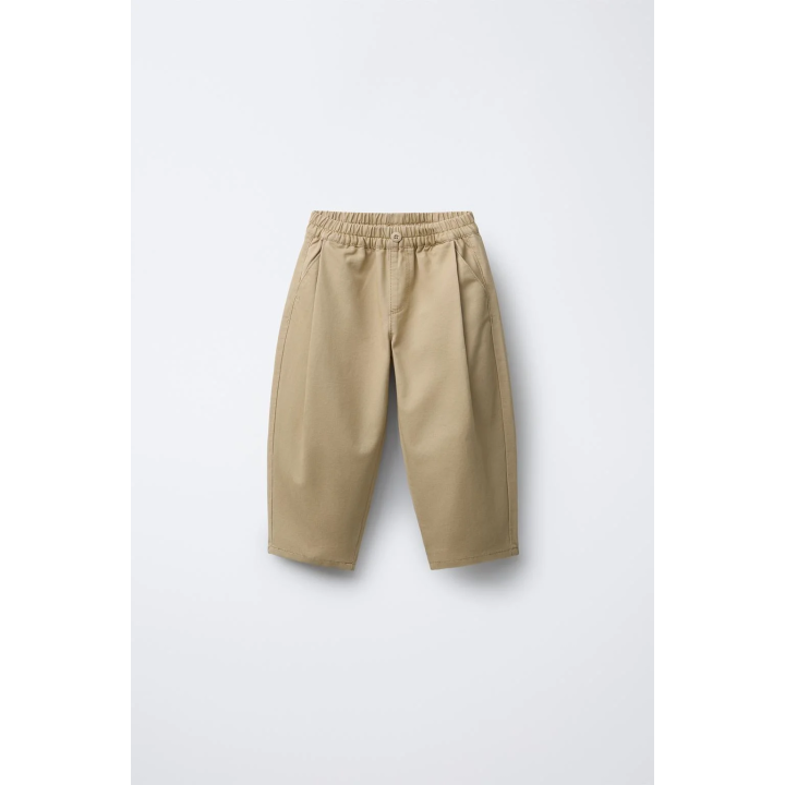 Брюки-шаровары из мягкого материала