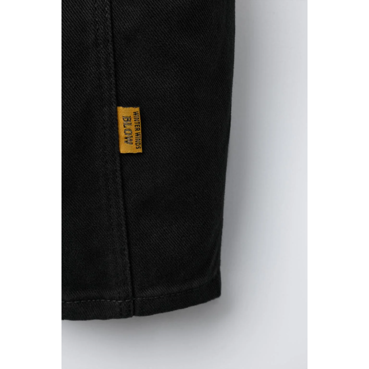 ШТАНЫ-БАЛЛОН СО СКЛАДКАМИ И ЭТИКЕТКАМИ