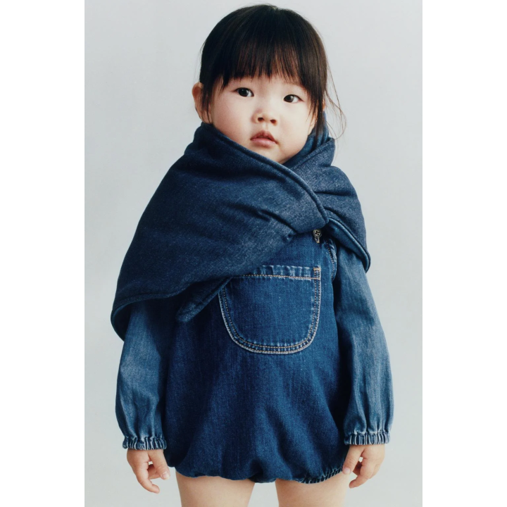 МЯГКИЙ ДЖИНСОВЫЙ КОМБИНЕЗОН