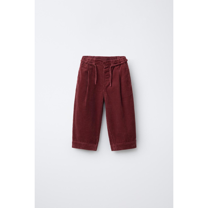 Брюки багги из купертинировой ткани