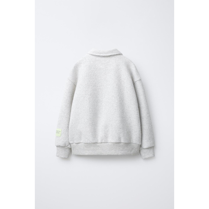 Набор поло и широких брюк с текстурой