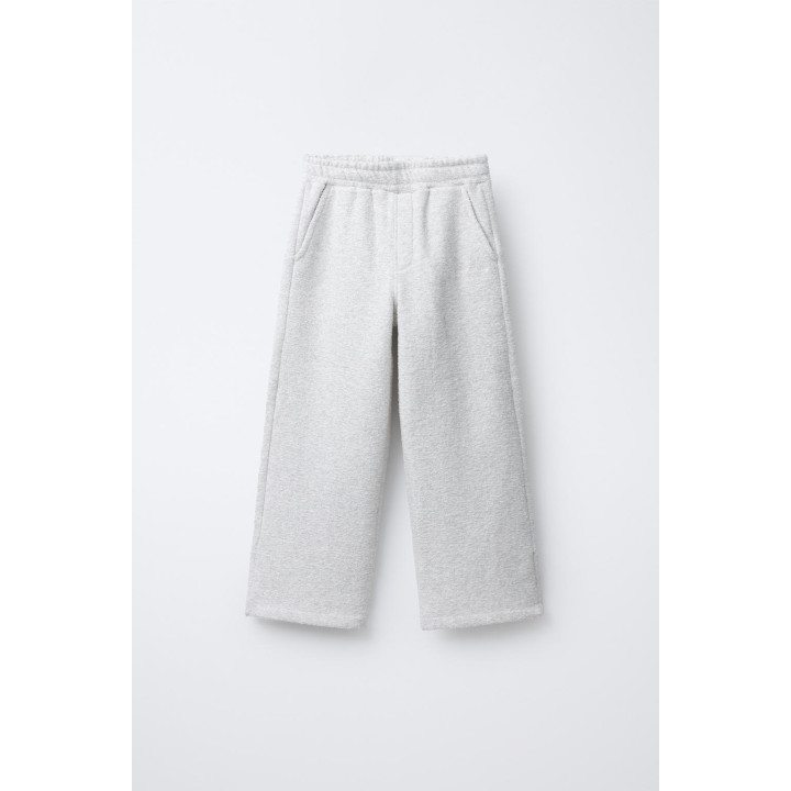 Набор поло и широких брюк с текстурой