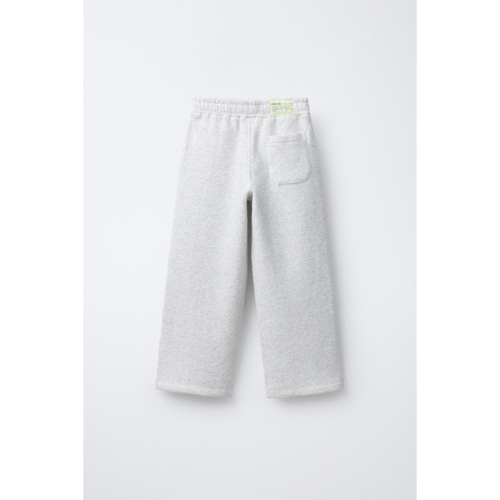 Набор поло и широких брюк с текстурой