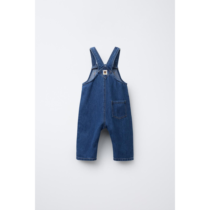 ДЛИННЫЙ ДЖИНСОВЫЙ КОМБИНЕЗОН